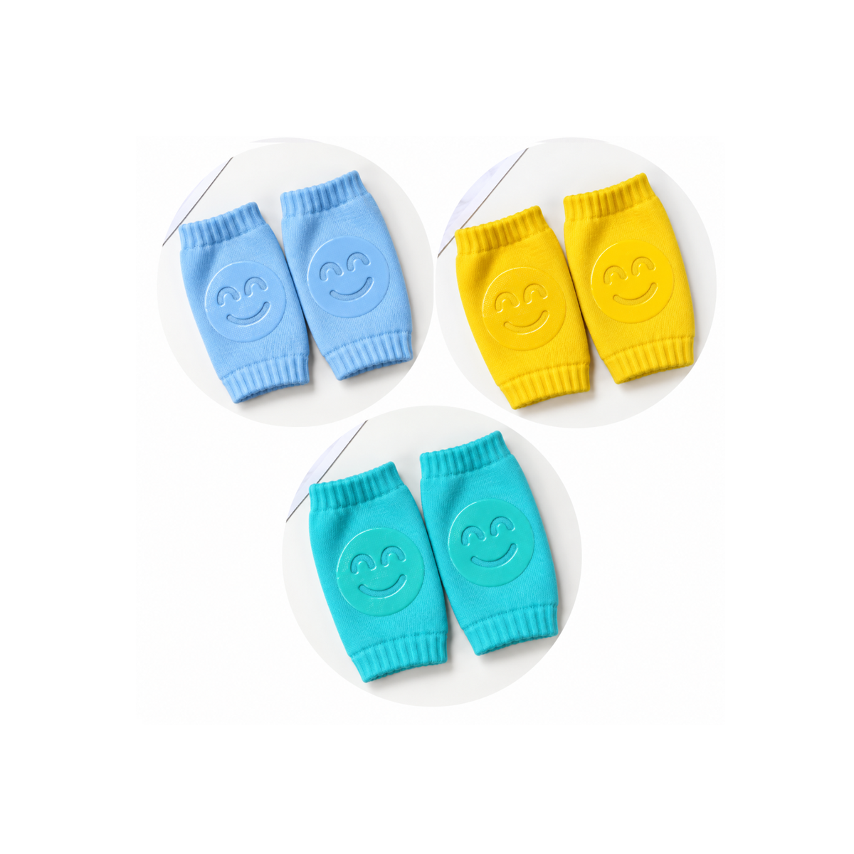 Toddler Knee Pads|Anti-Slip Cotton Baby Socks with Knee Protection (6–24 Months)