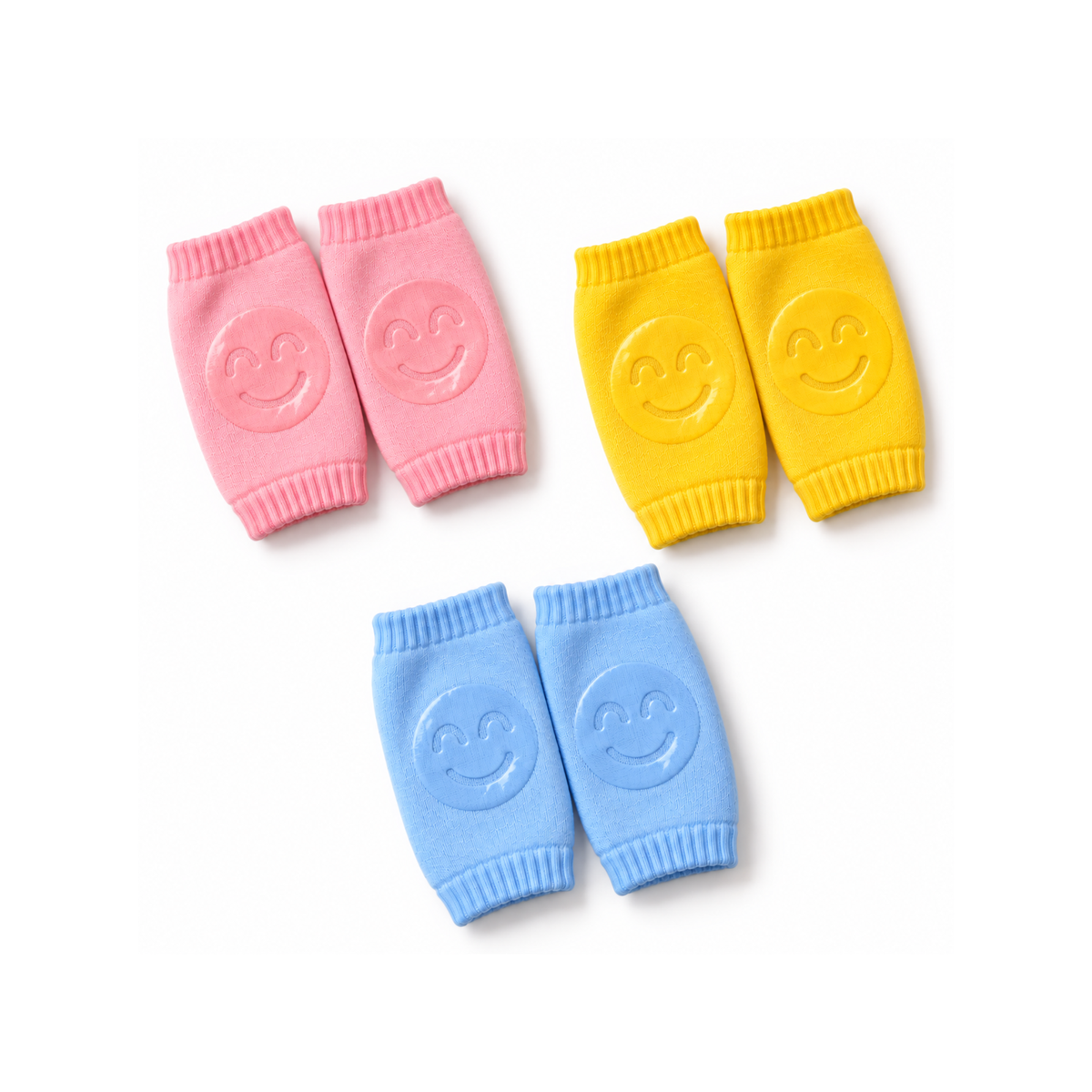 Toddler Knee Pads|Anti-Slip Cotton Baby Socks with Knee Protection (6–24 Months)