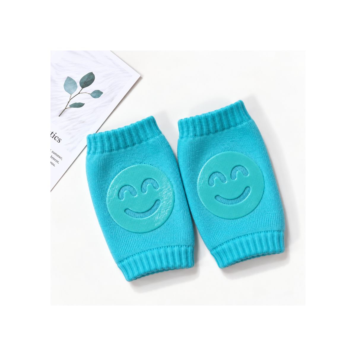 Toddler Knee Pads|Anti-Slip Cotton Baby Socks with Knee Protection (6–24 Months)