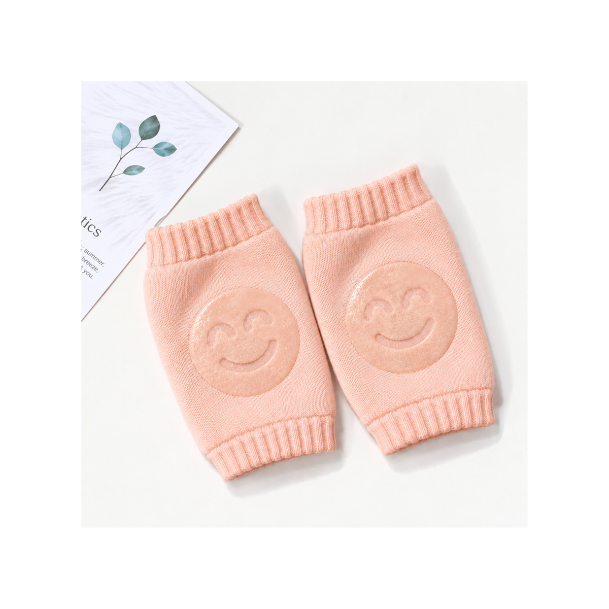 Toddler Knee Pads|Anti-Slip Cotton Baby Socks with Knee Protection (6–24 Months)