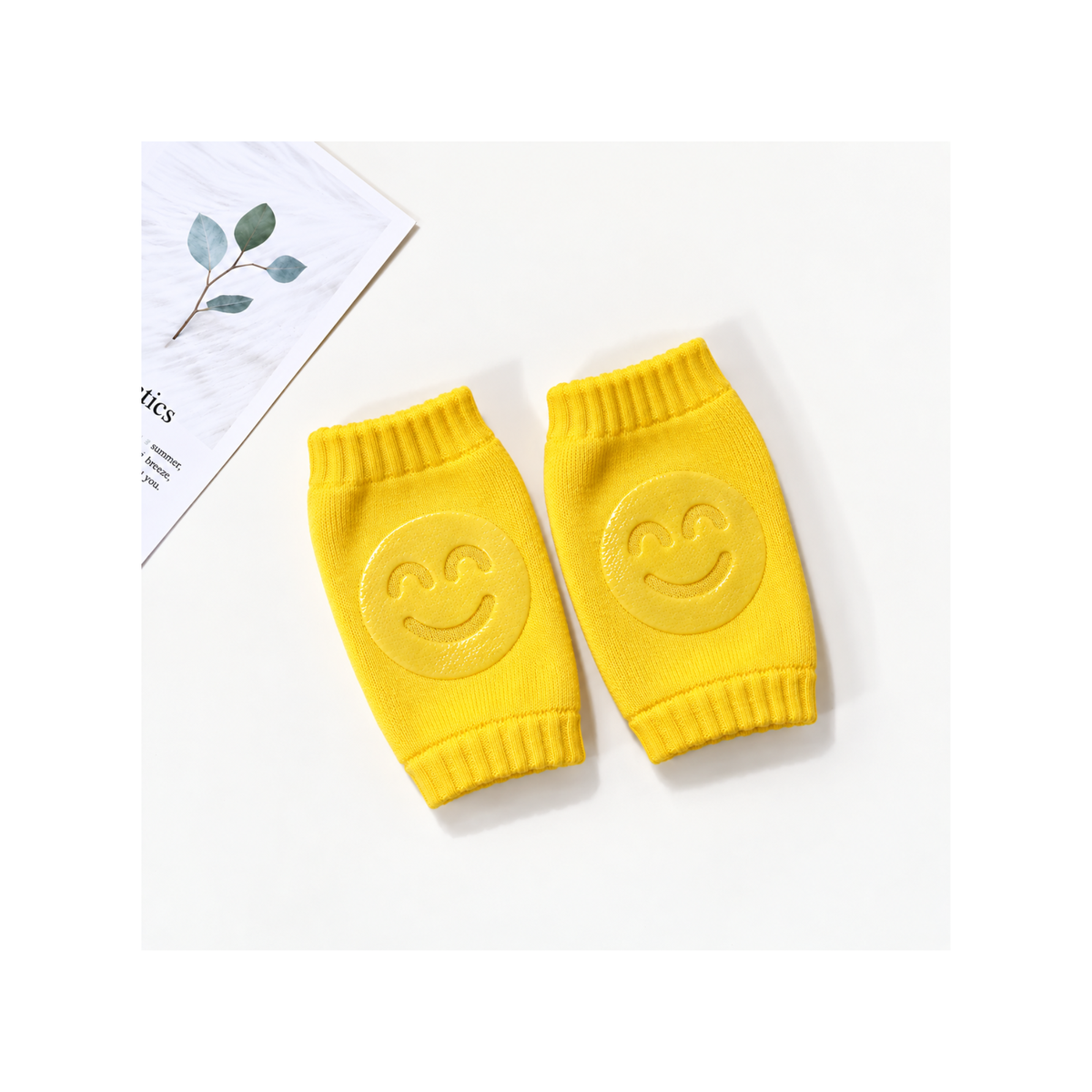 Toddler Knee Pads|Anti-Slip Cotton Baby Socks with Knee Protection (6–24 Months)